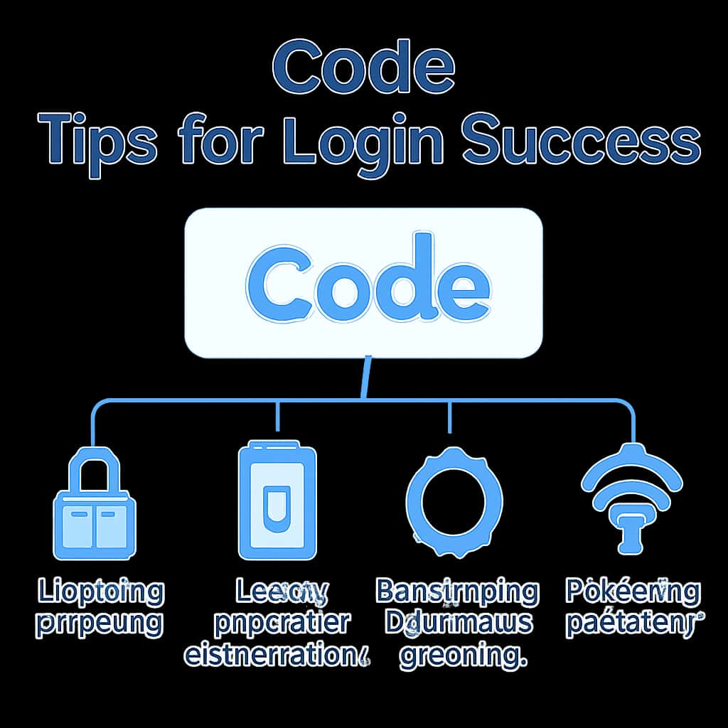 An educational diagram about Cooe login processes.