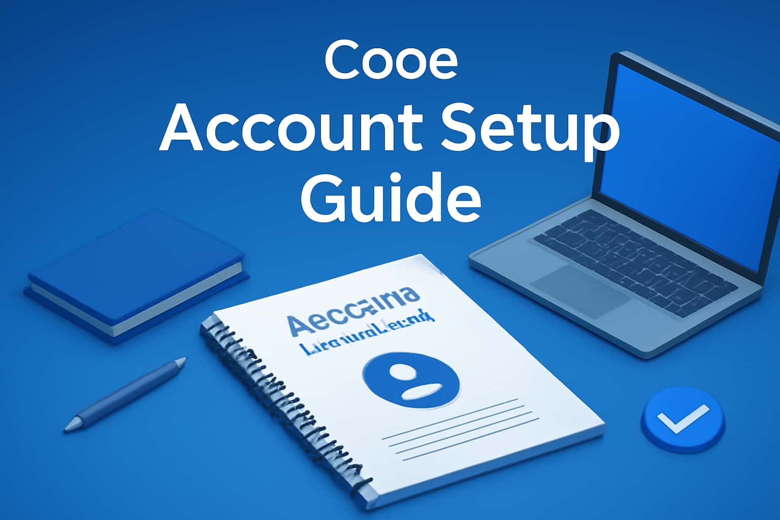 An illustrative representation of the Cooe Account Setup process.